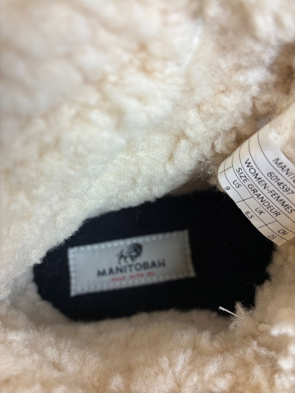 Manitobah Pacific Hiker Boots 9 Waterproof Grey Pumice Suede + Shearling Winter - Picture 15 of 16